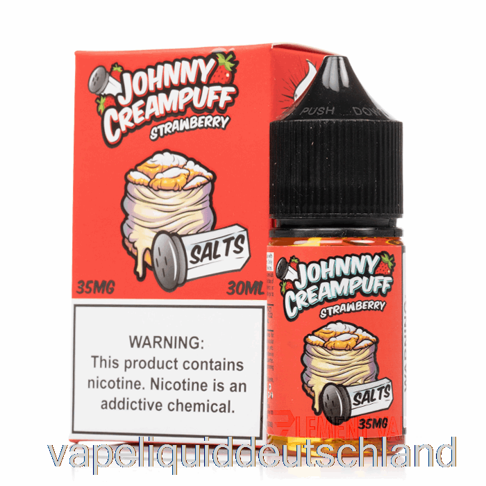 Erdbeere – Johnny Creampuff Salts – 30 Ml 35 Mg Vape Deutschland